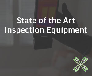State of the art inspection equipment