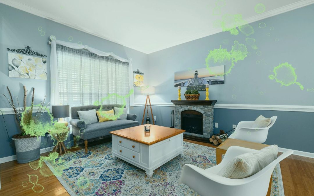 how do professionals test for mold in air